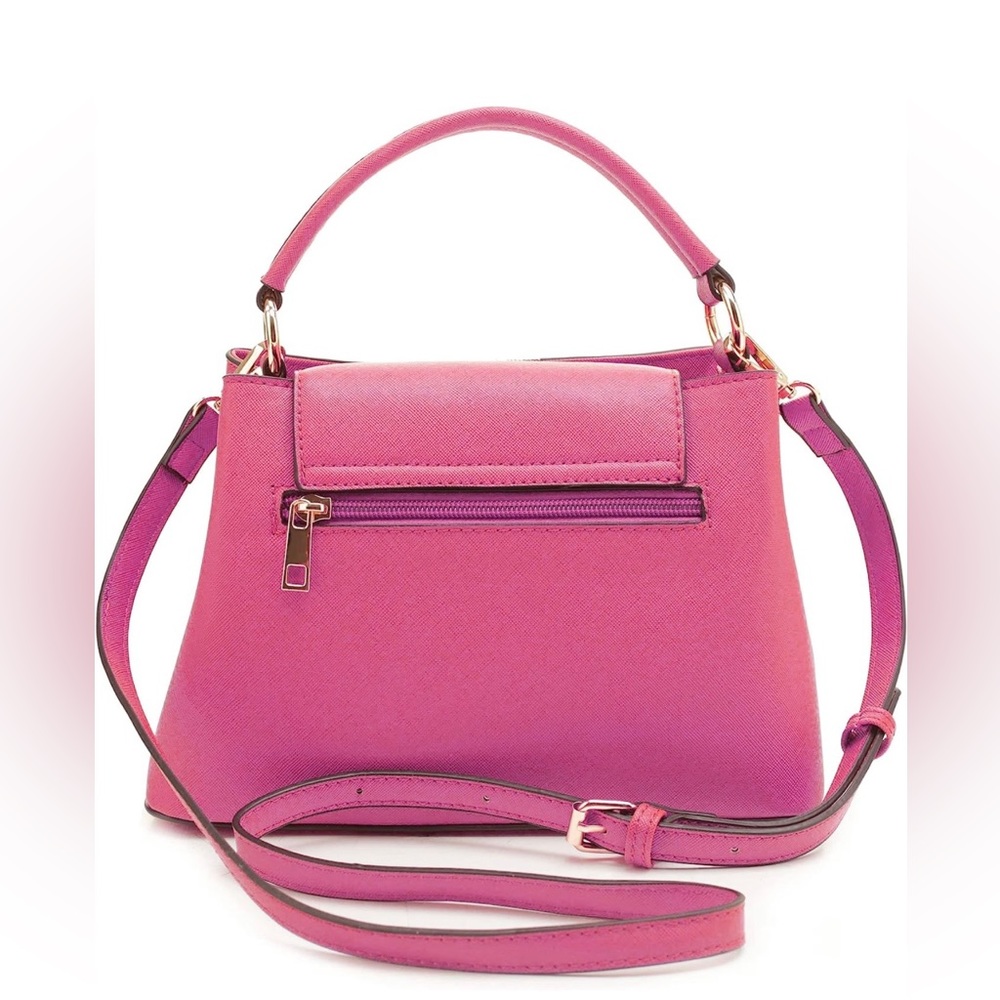 Women’s pink shoulder bag crossbody top handle bag handbags for women - Picture 3 of 5